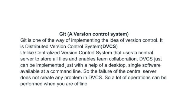 version control system (2).pptx | Operating Systems | Computer Software ...