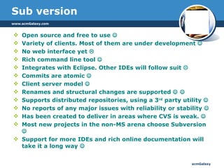Version Control With CVS | PPT