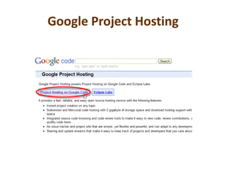 Google Project Hosting