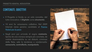 #Digital #Education, il Progetto