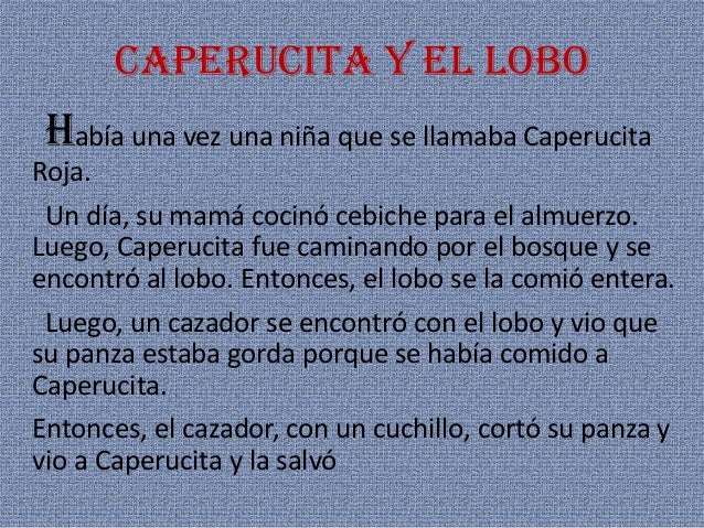 cuento de caperucita roja corto para leer versiones adaptadas del cuento caperucita roja cuento de caperucita roja corto para leer versiones adaptadas del cuento caperucita roja