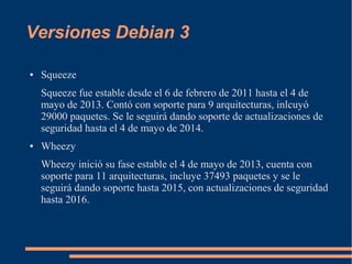 Versiones de Linux | ODP