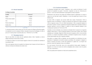 
	
  
24	
  
1.5.6. Marché immobilier
En Région bruxelloise
Localité Prix au m2
Ixelles 1 746,99
Woluwe Saint-Lambert 1 504,88
Jette 773,32
Woluwe Saint-Pierre 683,43
Knokke-Heist 676,16
Tableau 6 : Classement des prix des terrains les plus élevés en Belgique en 2007 (Le Vif in Contrat de quartier durable "Autour de
Leopold", 2008)
Le classement présenté ci-dessus montre que le prix des terrains de la Région de Bruxelles-capitale,
et en particulier ceux de la commune d’Ixelles, sont parmi les plus élevés de Belgique. En effet, le
prix au m2
à Ixelles grimpe à la première place avec 1 746,99 €/m2
(Le Vif, 2006).
1.5.7. Dynamique foncière
Dans les zones bâties, les terrains sont très rapidement achetés et bâtis. Cependant, on observe
malgré tout plusieurs terrains laisser en friche.
Le Campus de la Plaine et la zone de bureau longeant le chemin de fer possèdent une multitude de
lieu potentiel à bâtir.
Nous avons également observés des gabarits bas, bâtiments dont la hauteur du front de bâtisse est
inférieure à la hauteur des bâtiments de la même voirie.
1.5.8. Conclusion intermédiaire
La thématique développée dans la partie « Population » nous a permis de déterminer le profil
général de la population du quartier « Université ». Egalement, sur base du « Monitoring des
quartiers », nous avons tenté de déterminer le profil général en terme de logement.
Premièrement, nous observons une grande part d’habitants logeant en appartement. Ce constat se
calque avec ceux faits dans la partie « Population », à savoir une grande part de moins de 30 ans
habitants seuls.
En terme d’offre en logement, nous pouvons établir deux constats. Premièrement, l’offre en
logements sociaux est insuffisante. Le quartier ne répond pas aux objectifs de la région concernant
l’offre en logements sociaux (15% d’ici 2020). Deuxièmement, l’offre en logements étudiants est
élevée dans le quartier. En effet, la proportion de logements étudiants dans le périmètre d’étude est
largement supérieure à celle de la Région. Le quartier est riche en logements étudiants et cela
s’explique par la présence de l’ULB et de la VUB.
Cependant, en terme de demande, nous constatons une demande élevée et progressive en logements
étudiants. Effectivement, si l’offre en logements étudiants est élevée dans le quartier, elle ne répond
cependant pas à la demande. Malgré des efforts des pouvoirs régionaux, privés, et des universités
concernés, il y a toujours une demande à satisfaire. La demande en logement sociaux n’est quant à
elle pas autant marquée que celle en logements étudiants.
Pour pallier à ce manque d’offre en logements, une des possibilités est de déterminer des zones
potentielles à l’implantation de nouvelles structures accueillantes. Par conséquent, le diagnostic a
observé la présence de terrains en friche mais également de « gabarit bas » sur lesquels nous
pourrions y ajouter des logements sociaux et/ou étudiants.
En ce qui concerne l’état du bâti, celui-ci est en rège général de bonne qualité. Cependant, le
diagnostic et la visite sur le terrain ont révélé une dégradation dans certaines voiries du quartier
(voir carte « Etat du bâti »).
Enfin, une grande part des logements est louée par des propriétaires privés.
 