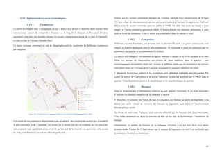  
	
  
47	
  
1.10. Infrastructures socio-économiques.
1.10.1. Commerces
La partie développée dans « Occupation du sol. » nous a déjà permis d’identifier deux noyaux forts
commerciaux : autour du rond-point « Fraiteur » et le long de la chaussée de Boondael. On peut
également citer dans une moindre mesure les noyaux commerciaux autour de la Gare d’Etterbeek,
et celui au bas de l’avenue Adolphe Buyl.
La figure suivante, provenant du site de shoppingbrussels.be, positionne les différents commerces
par catégorie.
Figure 39 : Localisation des commerces dans la zone d’étude (shoppingbrussels.be, 2014)
	
  
Les clients de ces commerces de proximité sont, en général, des riverains du quartier qui y accèdent
le plus souvent à pieds. Cependant, les visites sur le terrain ont mis en évidence que les places de
stationnement sont rapidement prises et révèle qu’une part de la clientèle (en particulier celle autour
du rond point Fraiteur) y accède en véhicule particulier.
Notons que les travaux récemment entrepris sur l’avenue Adolphe Buyl (tramification de la ligne
71) font l’objet de mécontentement au sein des commerçants de l’avenue. Le sujet y est d’ailleurs
délicat avec les acteurs concernés (pouvoir public et STIB). En effet, leur accès en voiture y étant
stoppé, et l’accès piétonnier gravement réduit, il faudra donner une attention particulière à cette
zone en terme de commerce. Ceux-ci seront très vulnérables dans les années à venir.
1.10.2. Entreprises
Différents secteurs d’activités sont présents dans le périmètre d’étude. Les petits commerçants sont
répartis de manière homogène dans le pôle commerçant. Le secteur de la santé est représenté par les
pharmacies du quartier et prochainement le CHIREC.
Le secteur des transports est constitué des gares, bureaux et dépôts de la STIB, au-delà de la zone
Delta. Le secteur de l’automobile est présent de deux manières dans le quartier : des
concessionnaires automobiles situés sur l’avenue de la Plaine tandis que les prestataires de services
sont plutôt situés sur l‘Avenue de la Couronne accentuant le caractère industriel des lieux.
L’éducation, les services publics et les institutions sont également implantés dans le quartier. Par
contre, le secteur de l’agriculture et le secteur industriel ne sont pas autorisés par le PRAS dans le
quartier. Cette disposition préserve la morphologie et les caractéristiques du quartier.
1.10.3. Bureaux
Nous ne disposons pas d’informations relatives au seul quartier Université. Il est donc nécessaire
d’analyser les données complètes de la commune d’Ixelles.
A Bruxelles, on constate une baisse du taux d’occupation des bureaux au profit du logement. Cela
dénote une réelle volonté de convertir des bureaux en logements pour palier à l’accroissement
démographique actuel.
Au niveau de notre zone d’analyse, nous pouvons observer que les bureaux sont quasi-inexistants.
Cette faible proportion est due à la structure du bâti car les ilots ne facilitent pas l’installation de
bureaux.
Globalement, le nombre de bureaux de la commune d’Ixelles n’est pas très élevé et à même
diminué durant l’année 2013. Etant donné que le manque de logements est réel, il est préférable que
la tendance à la baisse se maintienne.
 