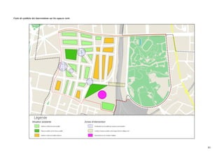  
	
  
83	
  
Carte de synthèse des interventions sur les espaces verts
 