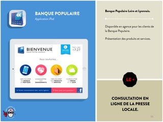  	
  	
  	
  	
  	
   	
  	
  	
  	
  	
  	
  
	
  	
  	
  	
  	
  	
  
Banque Populaire Loire et Lyonnais.
Disponible en ...