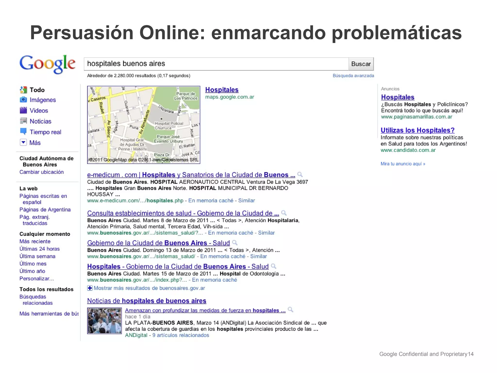 Persuasión Online: enmarcando problemáticas 