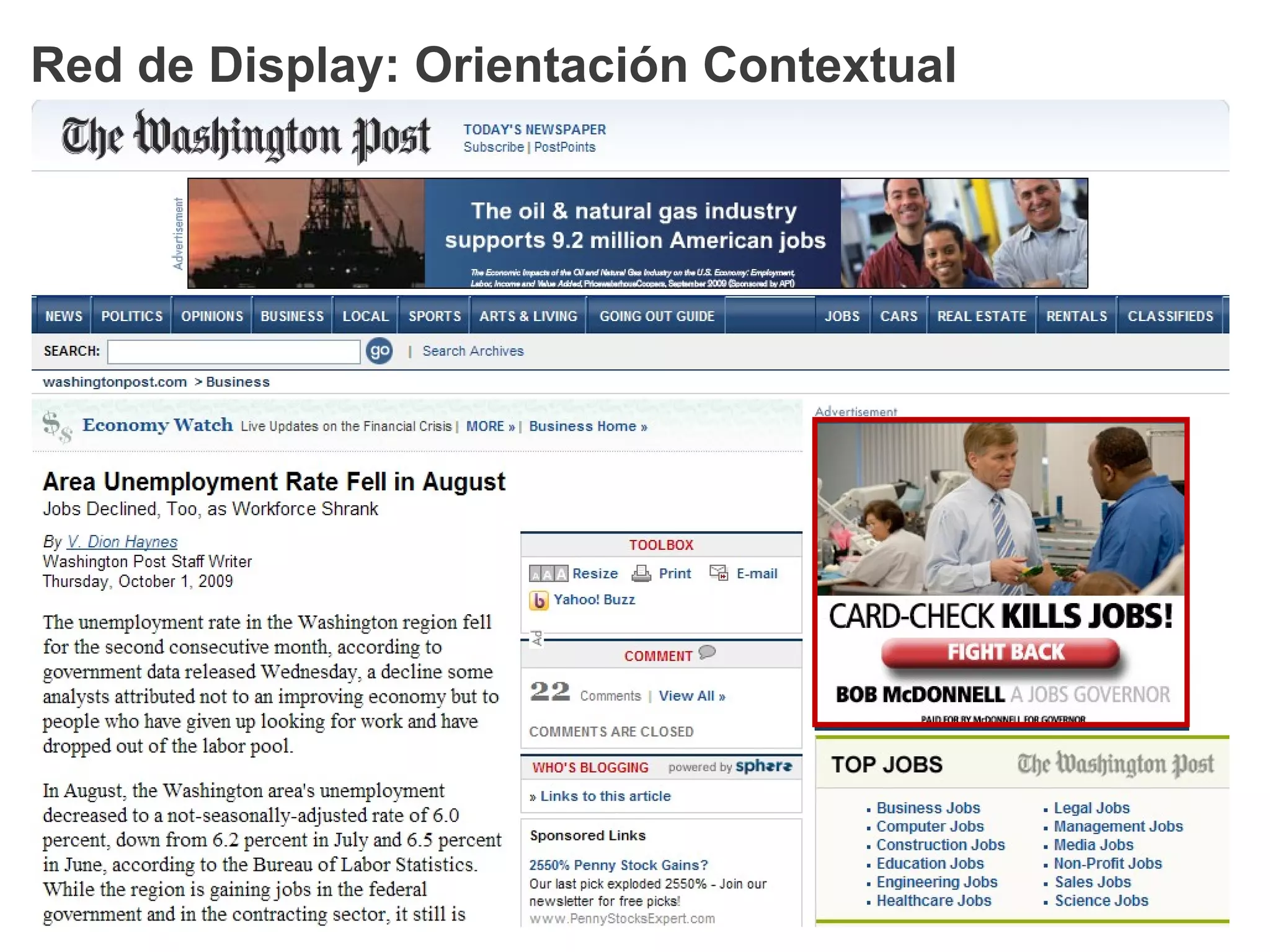 Red de Display: Orientación Contextual 