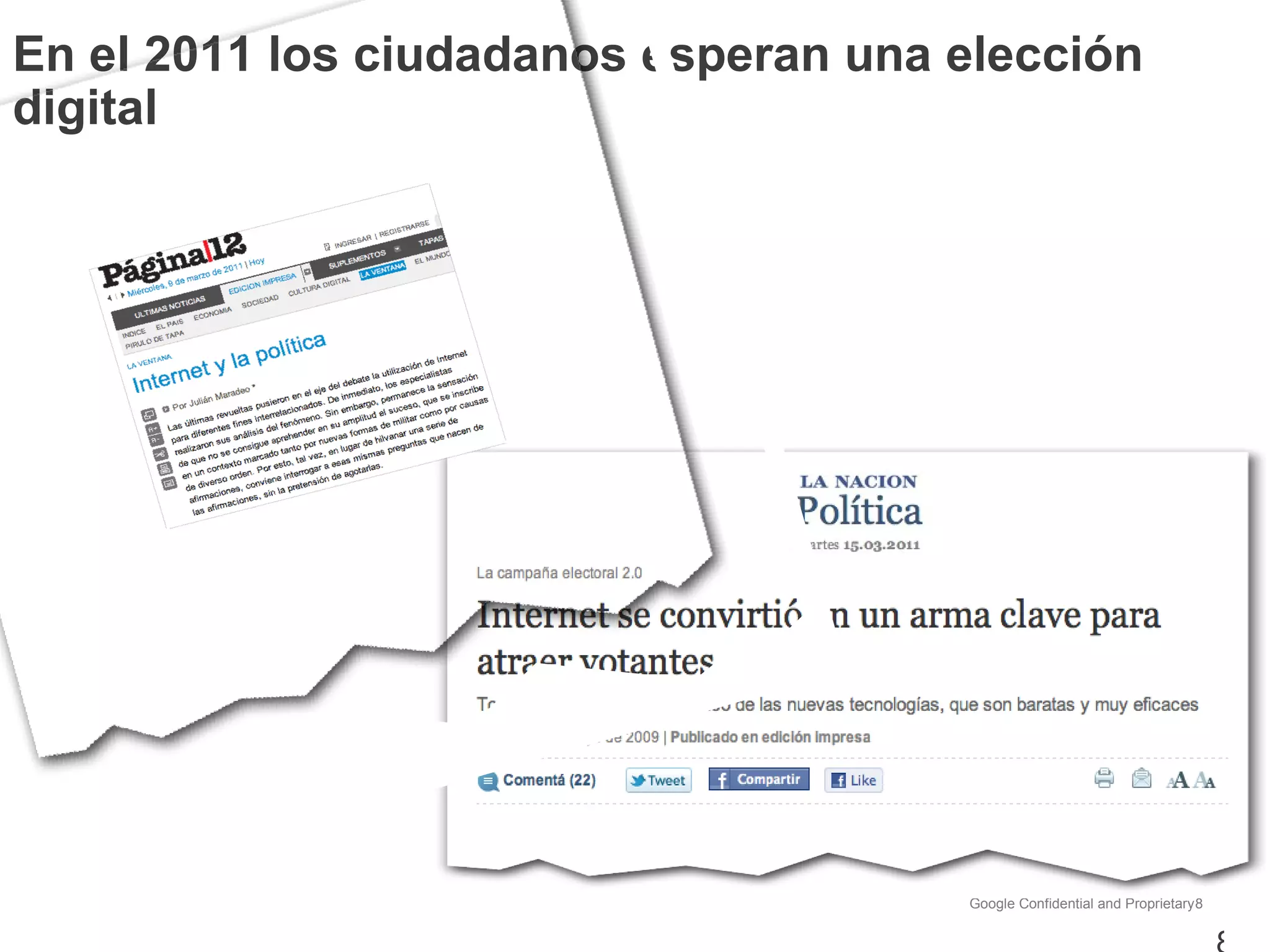 En el 2011 los ciudadanos esperan una elección digital 