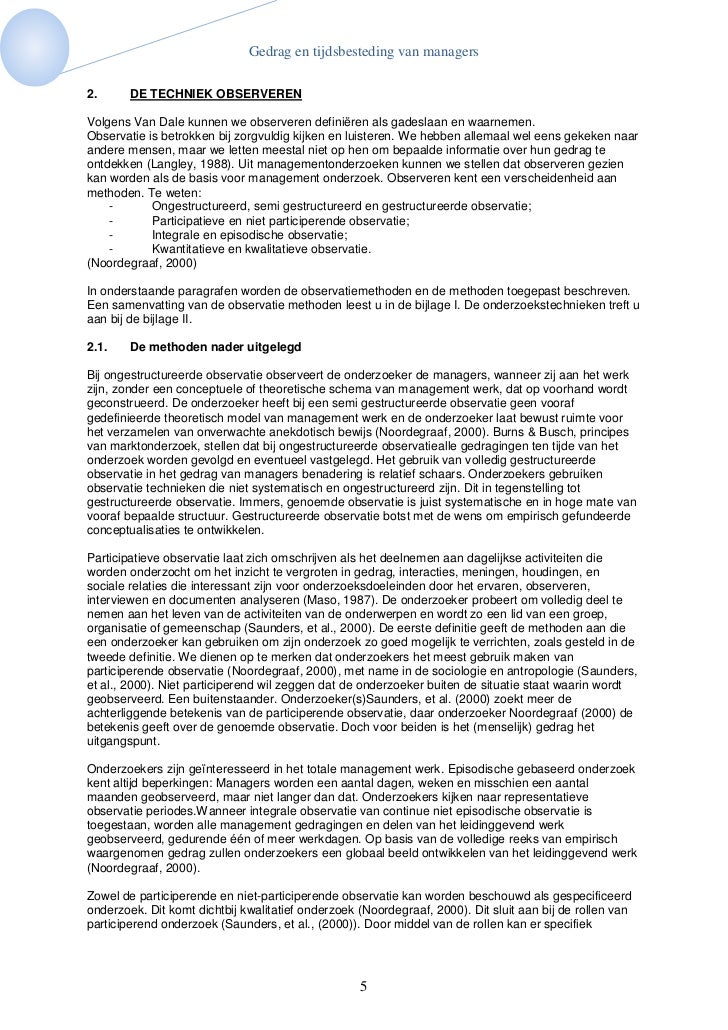 Literatuuronderzoek Mintzberg