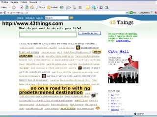 http://www.43things.com 