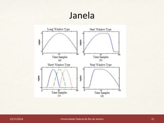 Janela 
22/11/2014 Universidade Federal do Rio de Janeiro 21 
 