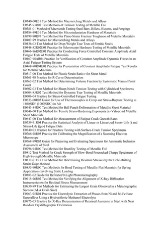 Versão traduzida de astm 2004 full-index | PDF
