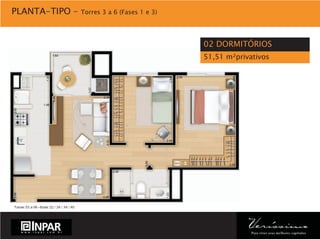 Veríssimo: Apartamentos 1, 2 e 3 dormitórios no Partenon