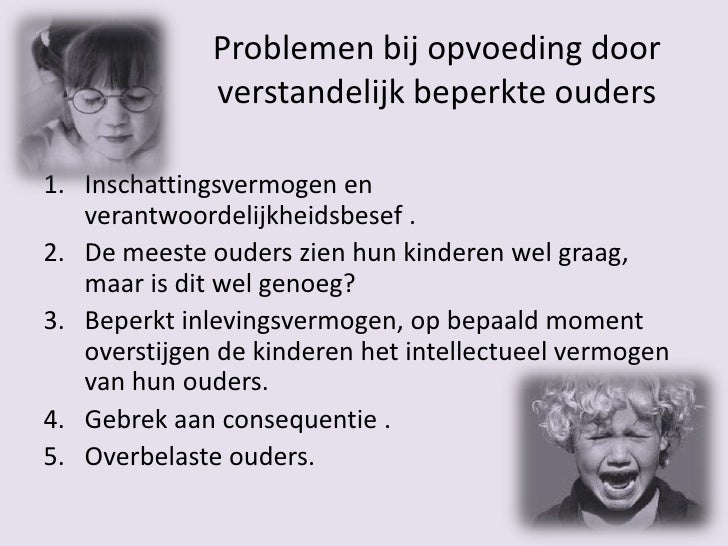Verstandelijk Beperkten Met Een Kinderwens