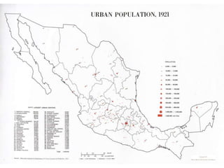 Verstedelijkingsgraad mexico