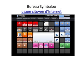 Bureau	
  Symbaloo	
  
usage	
  citoyen	
  d’Internet	
  
 
