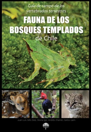 Juan Luis Celis Diez, Silvina Ippi, Andrés Charrier, Carlos Garín
Guía de campo de los
vertebrados terrestres
Fauna de los
bosques templados
de Chile
 
