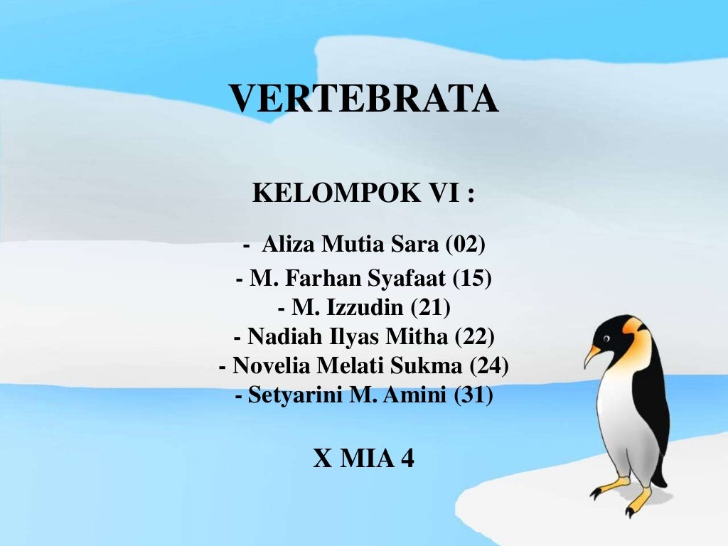 Kingdom Animalia (Vertebrata)