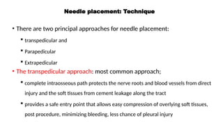 VERTEBROPLASTY AND KYPHOPLASTY- Eagle view | PPTX
