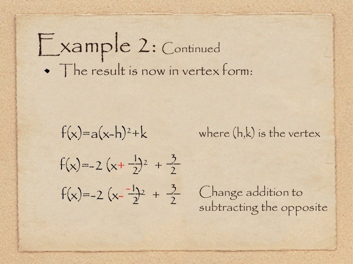 Parabola Parabola