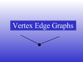 Vertex Edge Graphs 