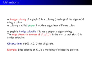 Vertex Coloring and Edge in Graph Theory | PDF