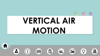 VERTICAL AIR
MOTION
 