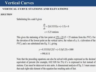 20
Vertical Curves
 