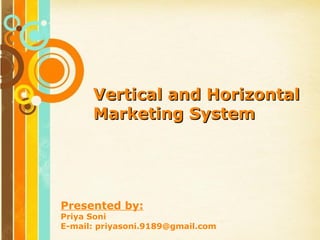 Vertical and horizontal system | PPT