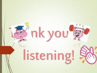Thank you for
listening!
 