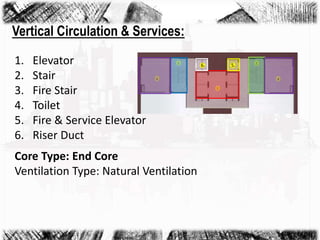 Vertical Circulation and Services of Highrise | PPTX