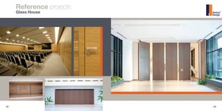 32 / / 33
Reference projects
Glass House
 