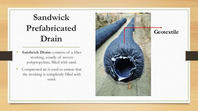 sand wick drains