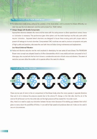 Vertical roots blower