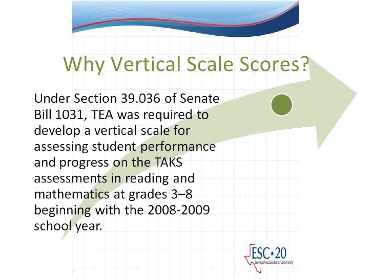 Vertical Scale Scores