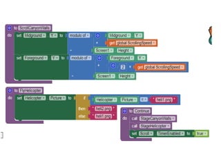 Vertical scrolling Screen mit app inventor