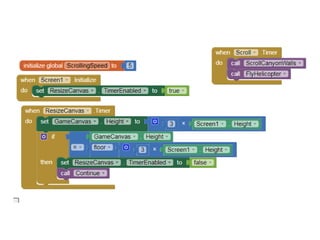 Vertical scrolling Screen mit app inventor