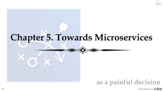 55 VictorRentea.ro
a training by
Chapter 5. Towards Microservices
as a painful decision
 