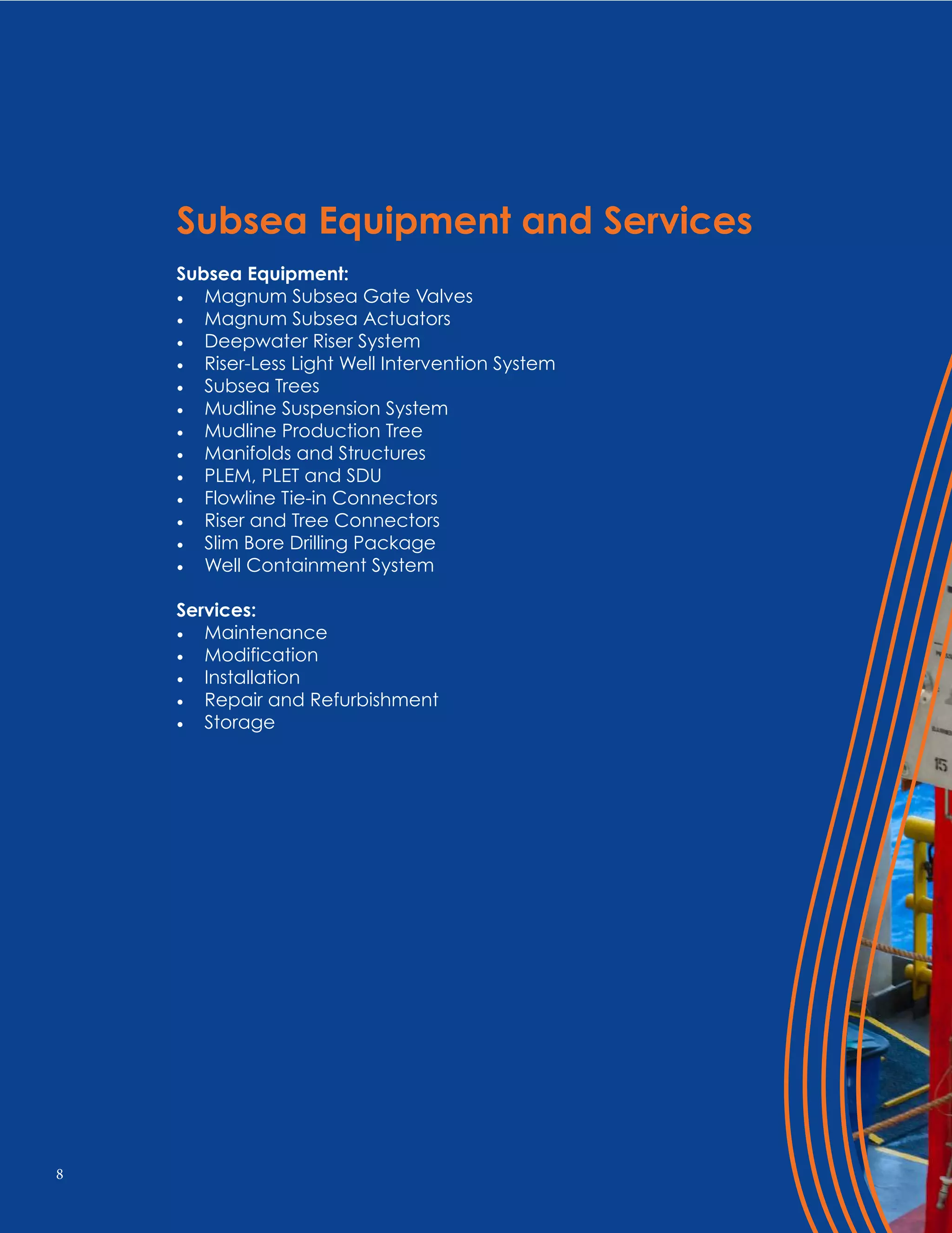 Vertical X-Mas Subsea Trees, Injection Subsea Trees - WOM Group | PDF