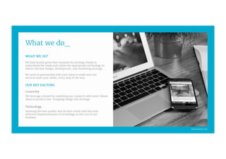 Company Profile of Verti Creative | PDF