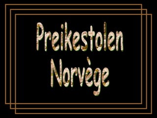 Preikestolen Norvège 