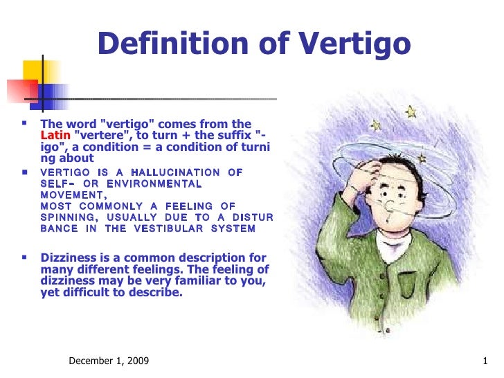 whats vertigo