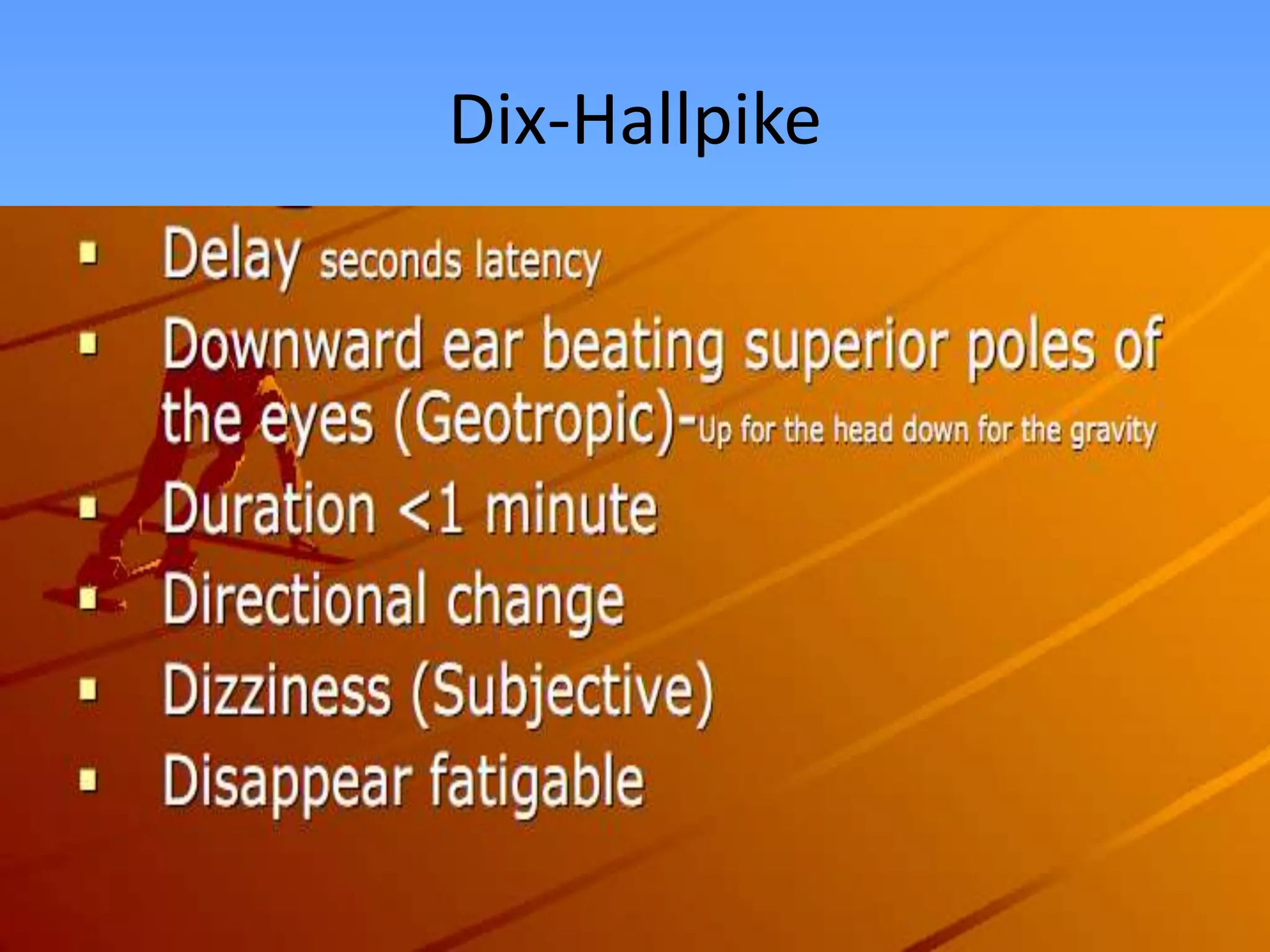 Dix-Hallpike