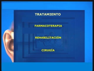 TRATAMIENTO FARMACOTERAPIA REHABILITACIÓN CIRUGÍA 