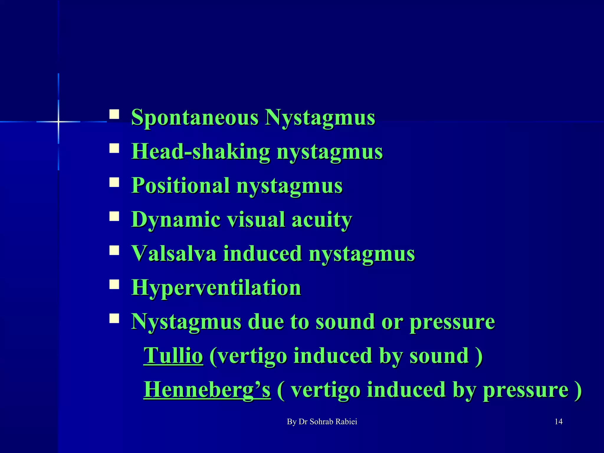 Vertigo approach | PPT