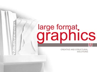 graphics CREATIVE AND STRUCTURAL SOLUTIONS ® 2008 Vertis, Inc.  All rights reserved. large format 