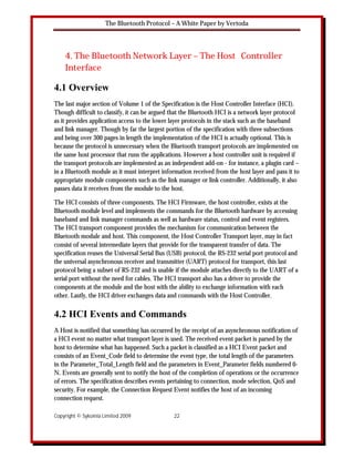 The Bluetooth Protocol | PDF