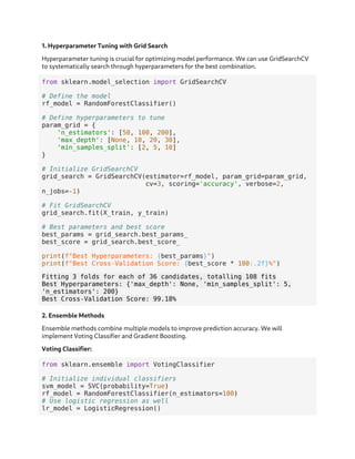 Basic Machine Learning Algorithm with code | PDF