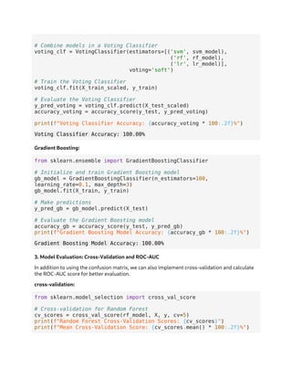 Basic Machine Learning Algorithm with code | PDF